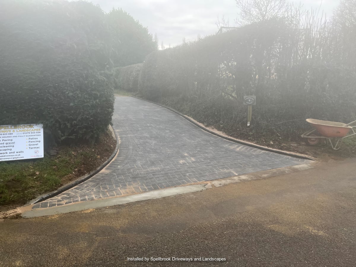 Spellbrook Driveways and Landscapes, R03755 Marshalls Accredited UK